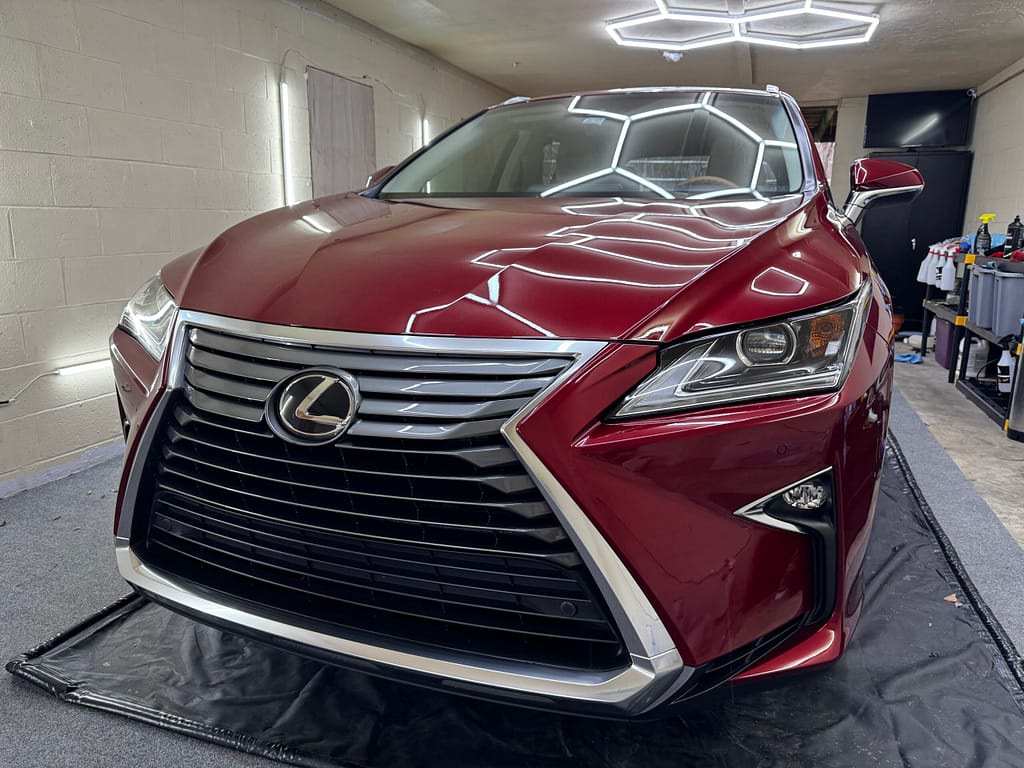 Lexus after receiving exterior detailing near Tallahassee, FL from Coast 2 Coast Detailing.